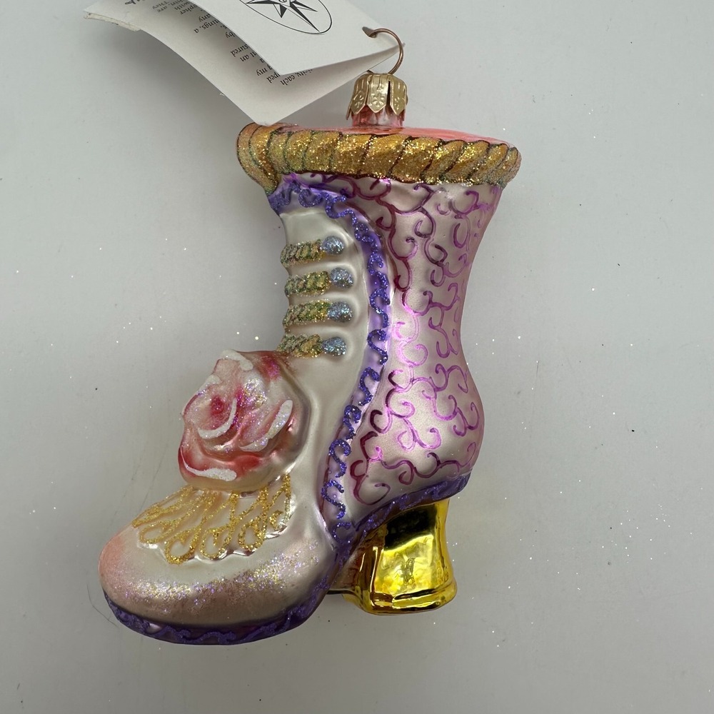 2000 Christopher Radko Fancy Frills 4" Ornament 00-392-0